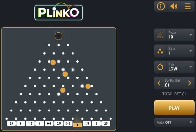 Fish pond of Plinko: Slot Overview